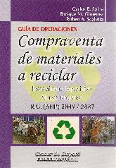 Compraventa de materiales a reciclar Gua de operaciones