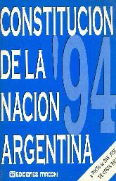 Constitucin de la Nacin Argentina