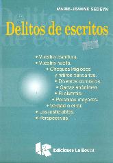 Delitos de Escritos