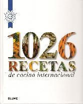 1026 Recetas de cocina internacional