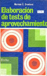 Elaboracion de Test de aprovechamiento