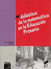 Didactica de la matematica en la educacion primaria