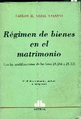 Regimenes de bienes en el matrimonio