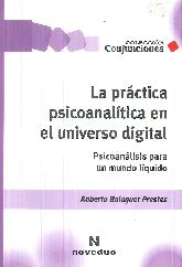 La prcitca psicoanlitica en el universo digital