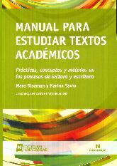 Manual para textos acadmicos