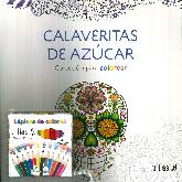 Calaveritas de azcar. Coleccin para colorear con lpices de colores