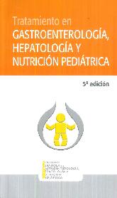 Tratamiento en Gastroenterologa, Hepatologa y Nutricin Peditrica