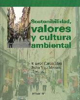 Sostenibilidad, Valores y cultura ambiental