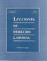 Lecciones de derecho laboral