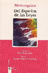 Del espritu de las leyes