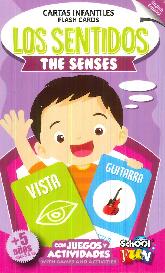 Los sentidos The senses Cartas infantiles English Espaol