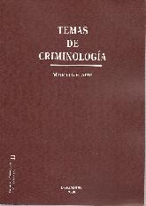 Temas de Criminologia