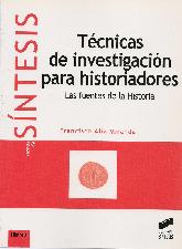 Tcnicas de investigacion para historiadores.