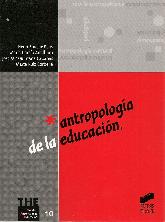 Antropologa de la Educacin