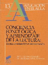 Conciencia fonologica y aprendizaje de la lectura