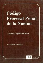 Codigo Procesal Penal de la Nacion