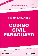 Cdigo Civil Paraguayo Ley N 1.183/1985