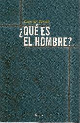  Qu es el hombre ?