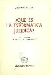 Que es la informatica juridica?