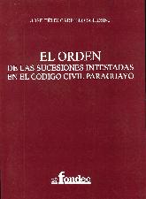 El orden de las sucesiones intestadas en el Cdigo Civil Paraguayo