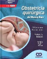 Obstetricia quirrgica de Munro Kerr