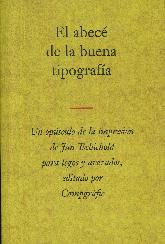 El abece de la buena tipografa