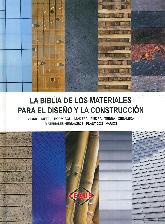 La biblia de los materiales para el diseño y la construcción