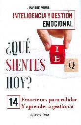 Inteligencia y gestin emocial. Qu sientes hoy?