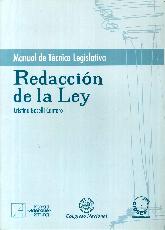 Redaccin de la Ley Manual de tcnica legislativa