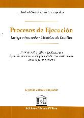 Procesos de Ejecucin. Jurisprudenciado - Modelos de Escritos