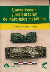 Conservacion y restauracion de materiales metalicos