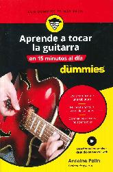 Aprende a tocar la guitarra en 15 minutos al da para dummies