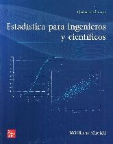 Estadstica para ingenieros y cientficos