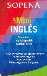 New Mini Ingls.  Diccionario English Spanish - Espaol Ingls