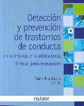 Deteccin y prevencin de trastornos de conducta