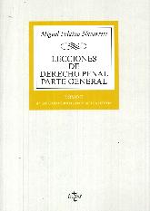 Lecciones de derecho penal. Parte General Tomo II