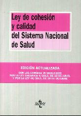 Ley de cohesin y calidad del Sistema Nacional de Salud
