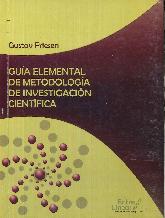 Gua elemental de Metodologa de la Investigacin Cientfica