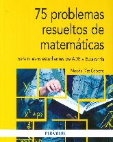 75 Problemas resueltos de matemticas