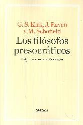 Los filsofos presocrticos. Historia crtica con seleccin de textos