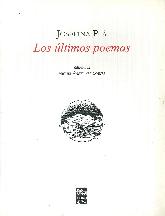 Josefina Pl Los ltimos Poemas