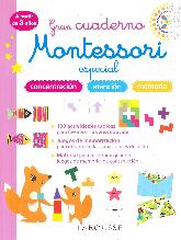 Gran cuaderno Montessori especial concentracin, atencin y memoria. A partir de 3 aos