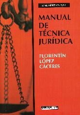 Manual de Tcnica Jurdica