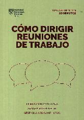 Cmo dirigir reuniones de trabajo