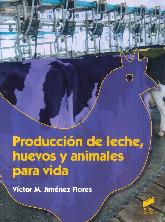 Produccion de leche, huevos y animales para vida