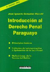 Introduccin al Derecho Penal Paraguayo