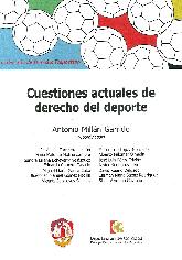 Cuestiones actuales de  derecho del deporte