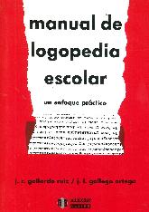 Manual de logopedia escolar. Un enfoque prctico