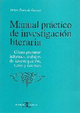 Manual prctico de investigacin literaria