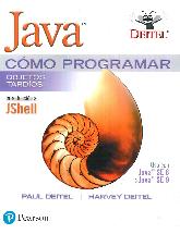 Java cmo programar. Objetos tardos. Introduccin a Jshell. Uso con Java SE8  o Java SE9
